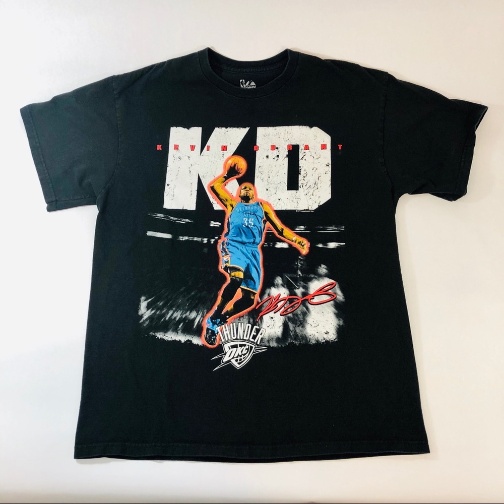 Throwback Kevin Durant OKC T Shirt